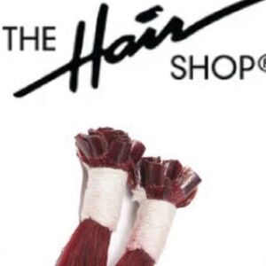 14in Nail U-Tip Keratin fusion Extensions Red 24 pc. Human Hair remy 15g